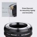 Manual lens adapter ring IV generation M42-M4/3