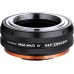 Manual lens adapter ring IV generation M42-M4/3