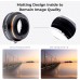 Manual lens adapter ring IV generation EOS-M4/3