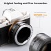 Manual lens adapter ring IV generation NIK(G)-FX