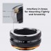 Manual lens adapter ring Ⅳ generation PK-E