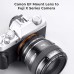 Manual lens adapter ring Ⅳ generation EF-FX