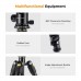 Aluminum 5-Section Tripod Load Capacity 10kg TM2324