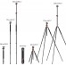 Aluminum 4-Section Tripod Detachable Monopod Tripod T254A8+BH-28L