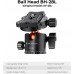 Aluminum 4-Section Tripod Detachable Monopod Tripod T254A8+BH-28L