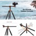 Aluminum 4-Section Tripod Detachable Monopod Tripod T254A8+BH-28L