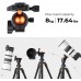 Aluminum 4-Section Tripod Load Capacity 8kg O234A1+BH-36
