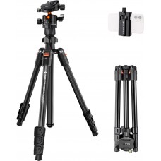 Lightweight Travel Outdoor DSLR Tripods Load Capacity 10kg  K234A0+BH-28L