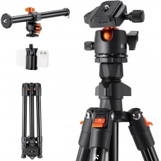 Lightweight Travel Outdoor DSLR Tripods Load Capacity 8kg