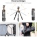 Carbon Fiber 4-Section Tripod Load Capacity 10kg O254C1+BH-28L
