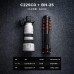 Carbon Fiber 4-Section Tripod Load Capacity 10kg O254C1+BH-28L