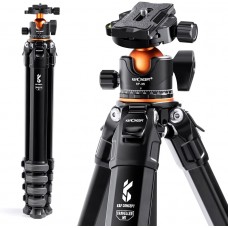 Aluminum 4-Section Tripod Load Capacity 3kg O234A0+BV02 