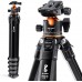 Aluminum 4-Section Tripod Load Capacity 3kg O234A0+BV02 