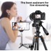 Aluminum 4-Section Tripod Load Capacity 3kg O234A0+BV02 