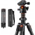 Carbon Fiber 4-Section Tripod Load Capacity 8kg O254C2+BH-36