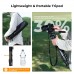 75" Lightweight Portable Travel Outdoor DSLR Tripods (Black)