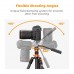 Aluminum 5-Section Tripod Load Capacity 5kg O234A7+FH-03