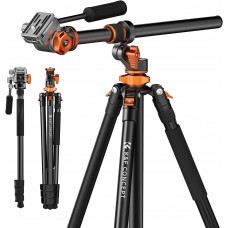 90 inch Overhead Camera Tripod Load Capacity 10kg T254A7+FH-03