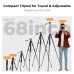 68" Lightweight Portable Travel Outdoor DSLR Tripods S254A3+BV01