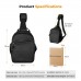 Camera Sling Bag5L Urban Wander 08 (Black)