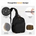 Camera Sling Bag5L Urban Wander 08 (Black)