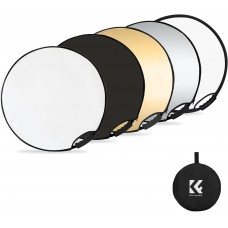 110cm 5-in-1 Light Reflector with Grip