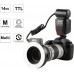  KF-150 I-TTL Macro Ring Light Flashs LCD Display
