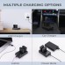 EN-EL15/15A/15B/15C Dual Slot Quick Battery Charger, Micro USB and Type-C Charger