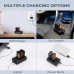 LP-E6/E6N/E6NH/E6P Dual Slot Quick Battery Charger, Micro USB and Type-C Charger