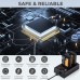 LP-E6/E6N/E6NH/E6P Dual Slot Quick Battery Charger, Micro USB and Type-C Charger