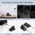 LP-E17 Dual Slot Quick Battery Charger, Micro USB and Type-C Charger
