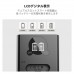 NP-FW50 Dual Slot Quick Battery Charger with LCD Screen, Micro USB and Type-C Charger