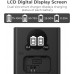 NP-FW50 Dual Slot Quick Battery Charger with LCD Screen, Micro USB and Type-C Charger