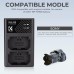 NP-FZ100 Dual Slot Quick Battery Charger, Micro USB and Type-C Charger