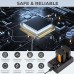 NP-FZ100 Dual Slot Quick Battery Charger, Micro USB and Type-C Charger