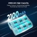 EN-EL15/15A/15B/15C 2 Pack 2100mAh Batteries and Dual Slot Charge