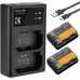 NP-FZ100 2280mAH Battery and Dual Slot Charger