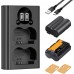 NP-W235 2-Pack 2200mAh Batteries and Charger