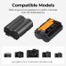 NP-W235 2-Pack 2200mAh Batteries and Charger