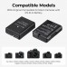 EN-EL14  (2 Batteries) 1050mAh Battery and Charger with Dual Charging Slot