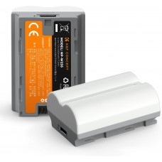 NP-W235  (2 Batteries)  2400mAh Camera Battery with Type C Fast Charging