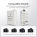 LP-E8 Battery and Charger Set with Dual Slot Charger
