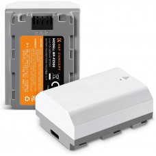 NP-FZ100 (2 Batteries) Battery with 2600mAh Capacity and Type-C Fast Charging