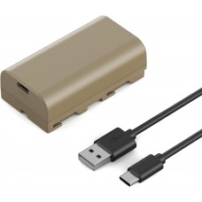 NP-F550 3500mAh Battery with Type C Direct Rechargeable Battery