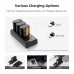 NP-FZ100 3-Pack 2280mAh Replacement Batteries and Three Slot Charger