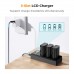 LP-E6NH 3-Pack 2250mAh Replacement Batteries and 3-Slot Charger