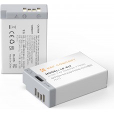LP-E17 2-Pack 1730mAh Enduro Batteries and 3-Slot Charger 