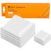 5.9in 20 pieces white needle with a dust-free cleaning cloth