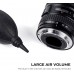 Short mouth full silicone black air blow