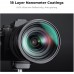 Nano-Klear Series,Black Mist 1/4+1/8 Filters Kit 18 Multi-Layer,3 Cleaning cloth
